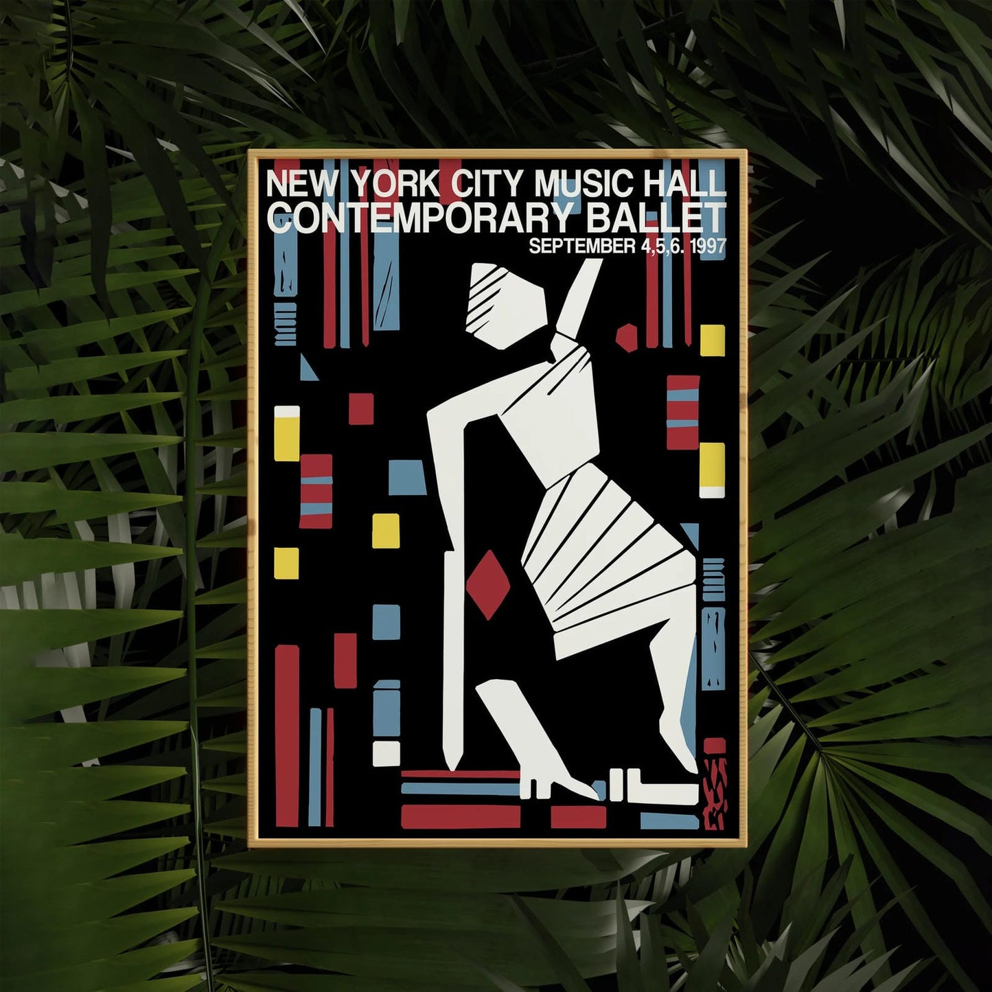 NYC Music Hall Contemporary Ballet Poster