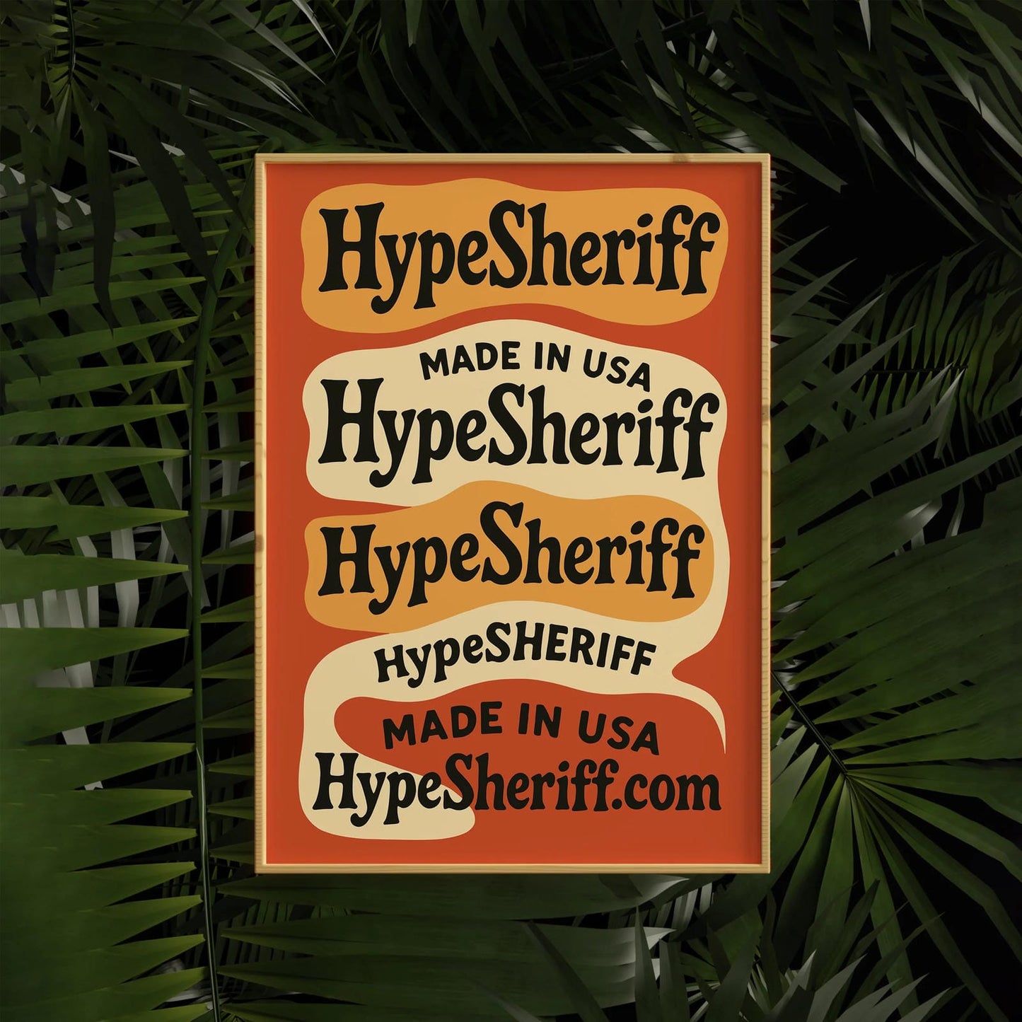 HypeSheriff Made in USA Poster Print
