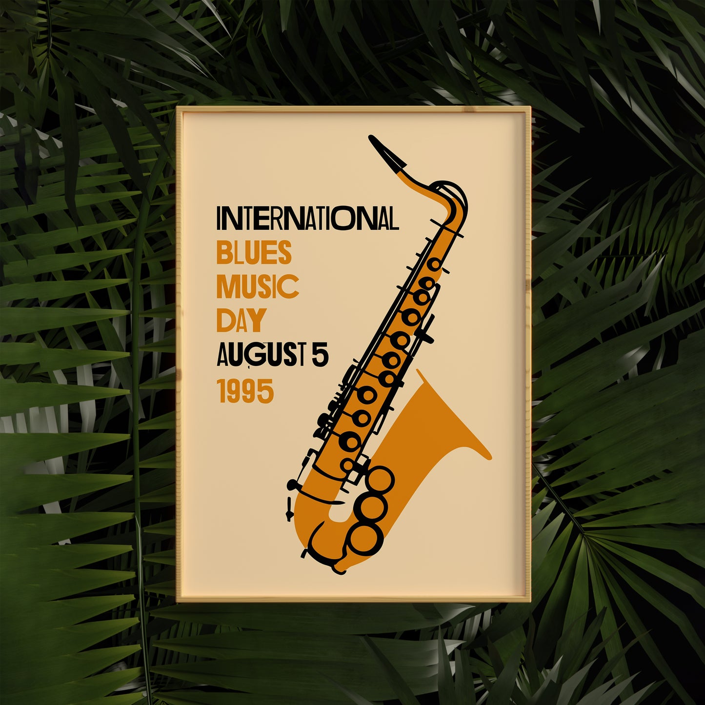 International Blues Music Day Poster