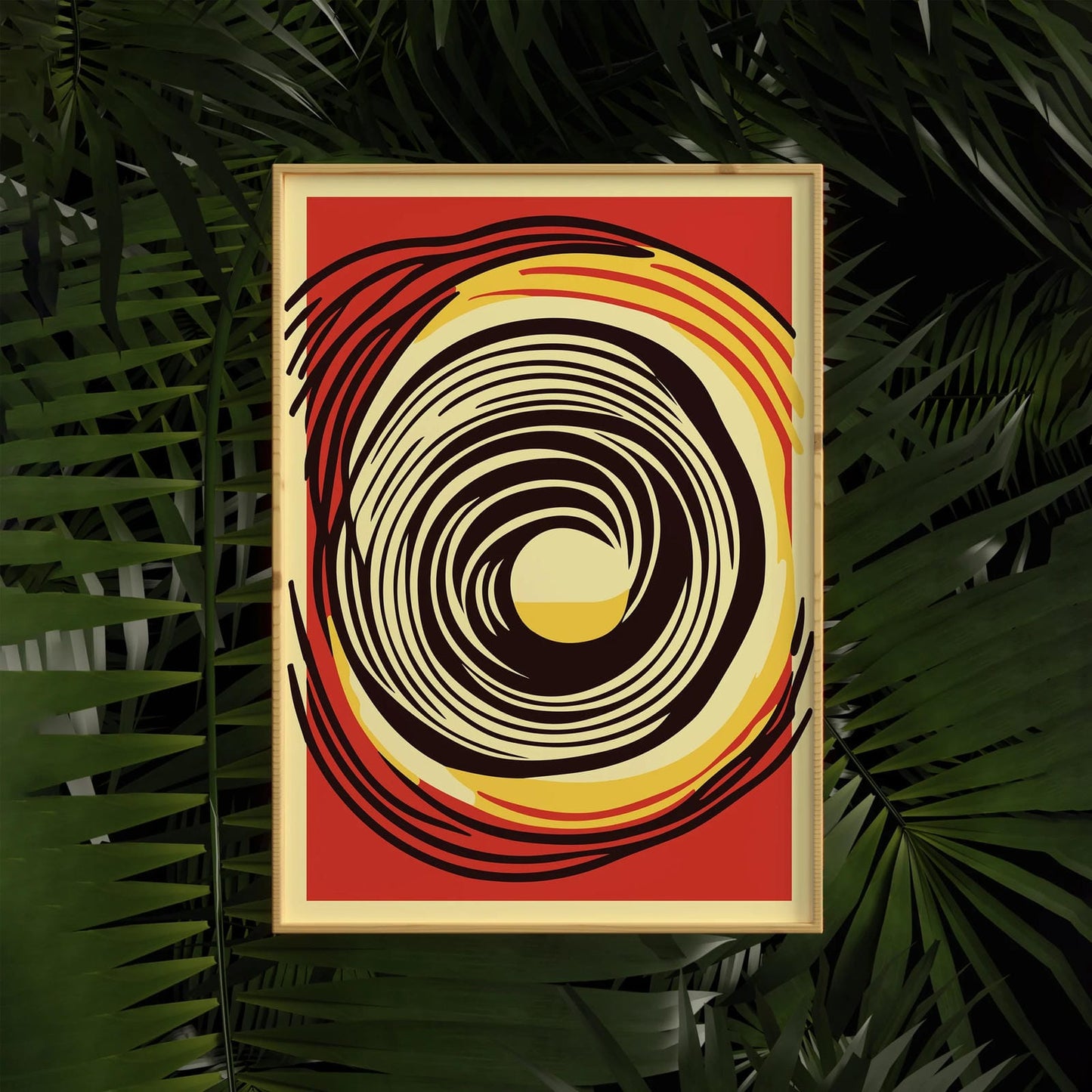 Artistic Spaghetti Poster