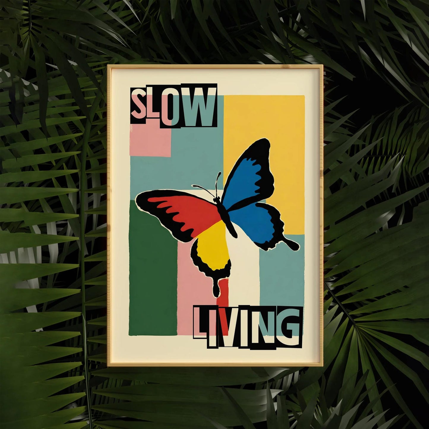 Slow Living Inspirational Wall Art