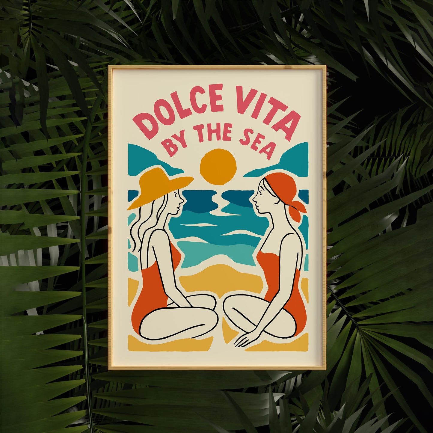 Dolce Vita Beach Art