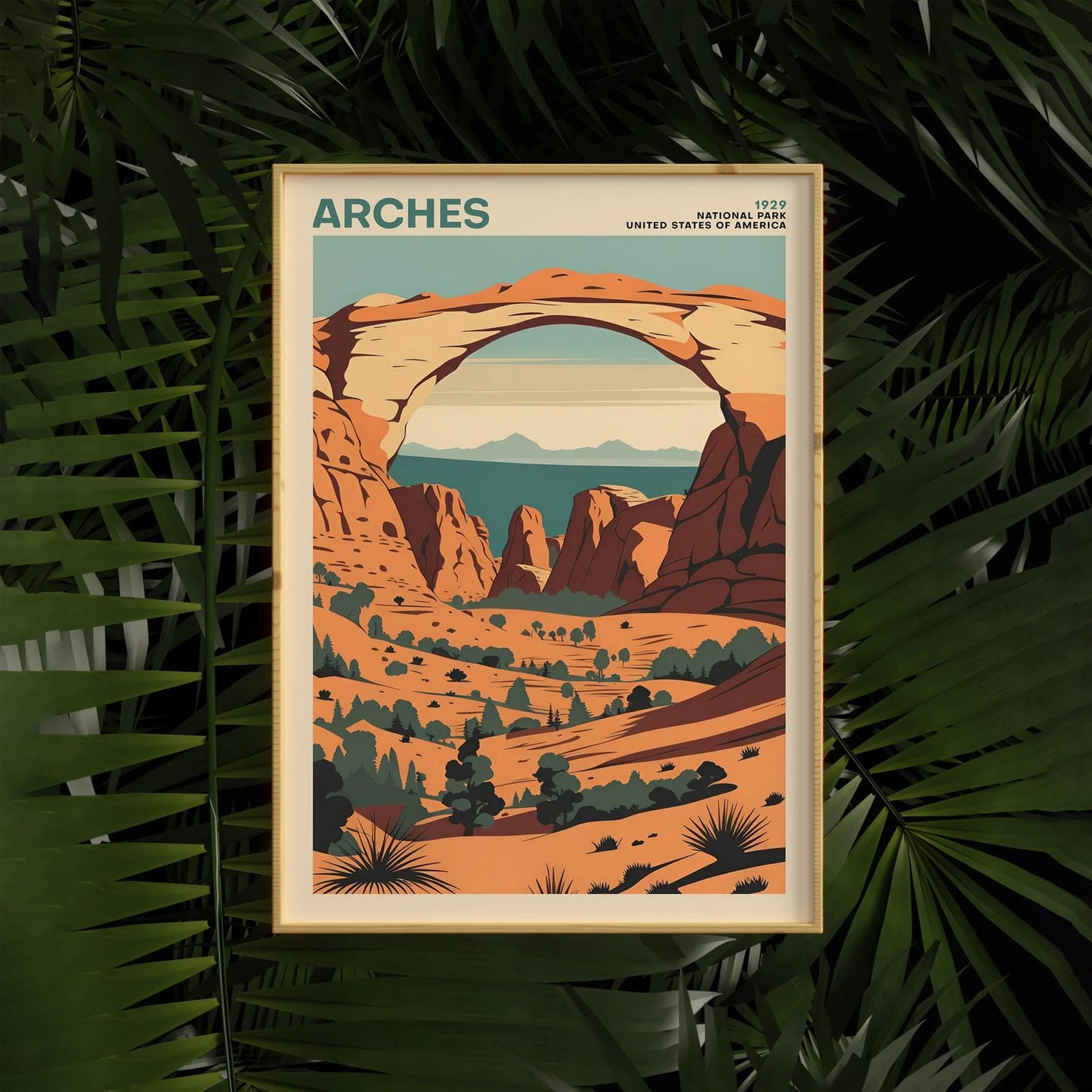 Arches National Park Poster