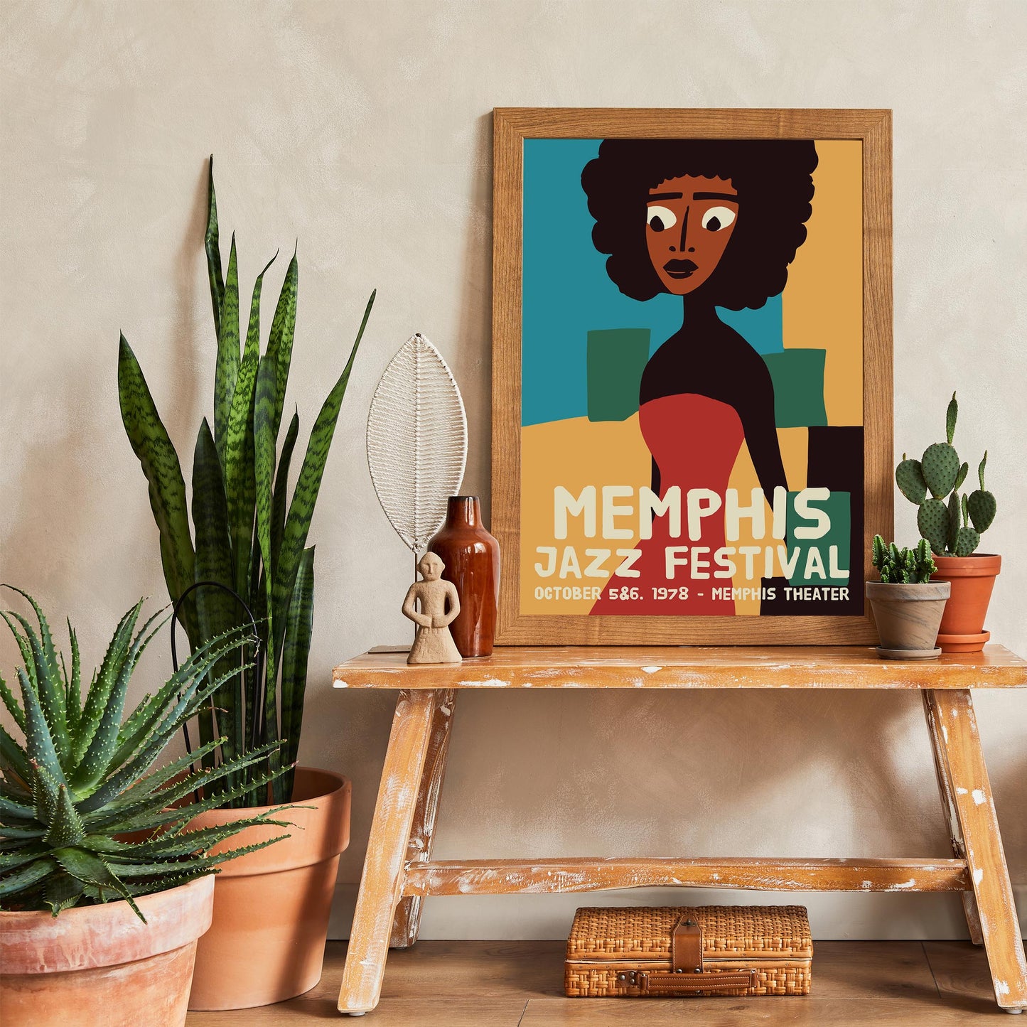 Memphis Jazz Festival Poster Print