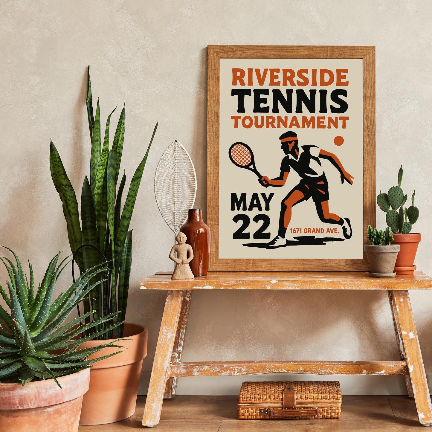 Tennis Tournament Poster