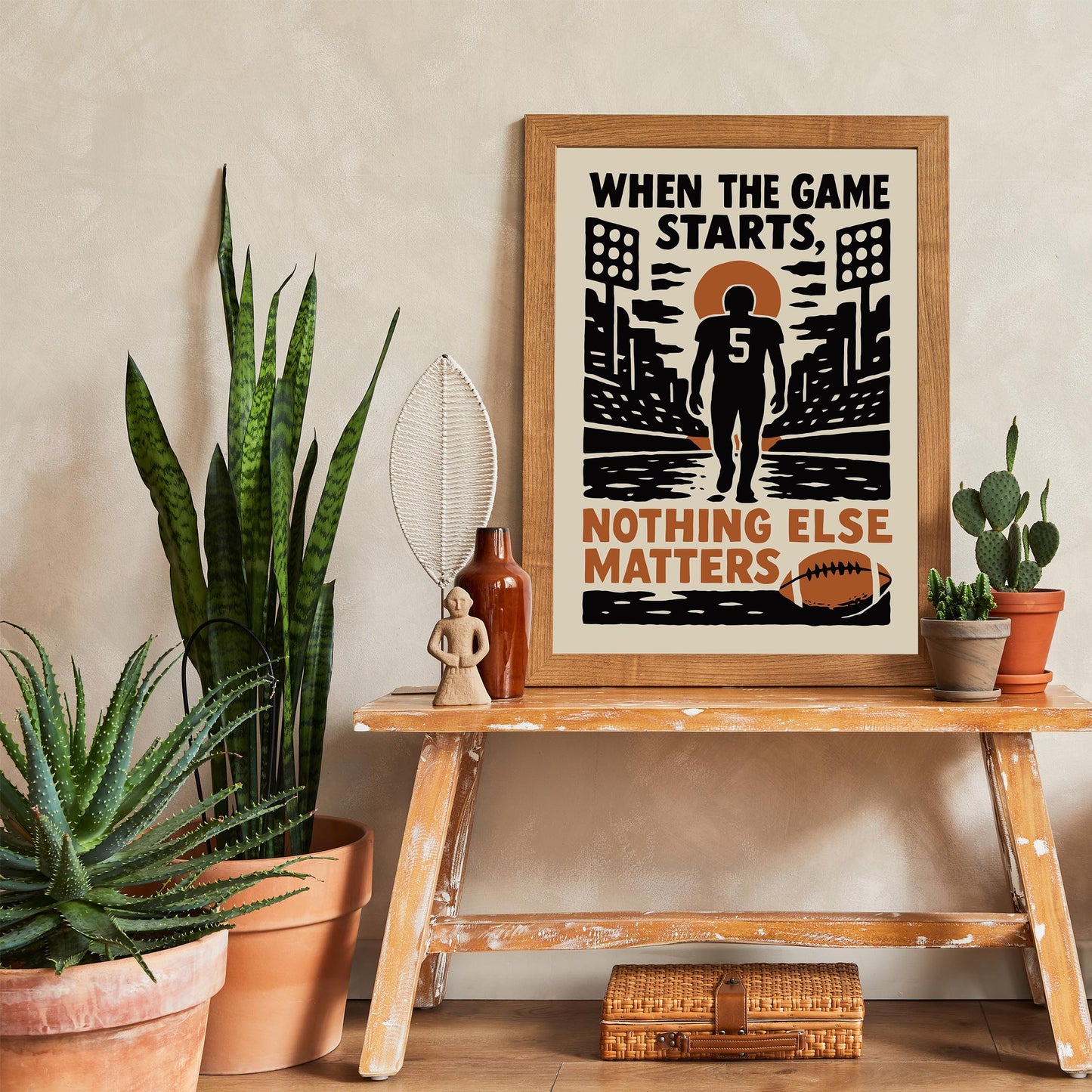 Game Day Football Poster