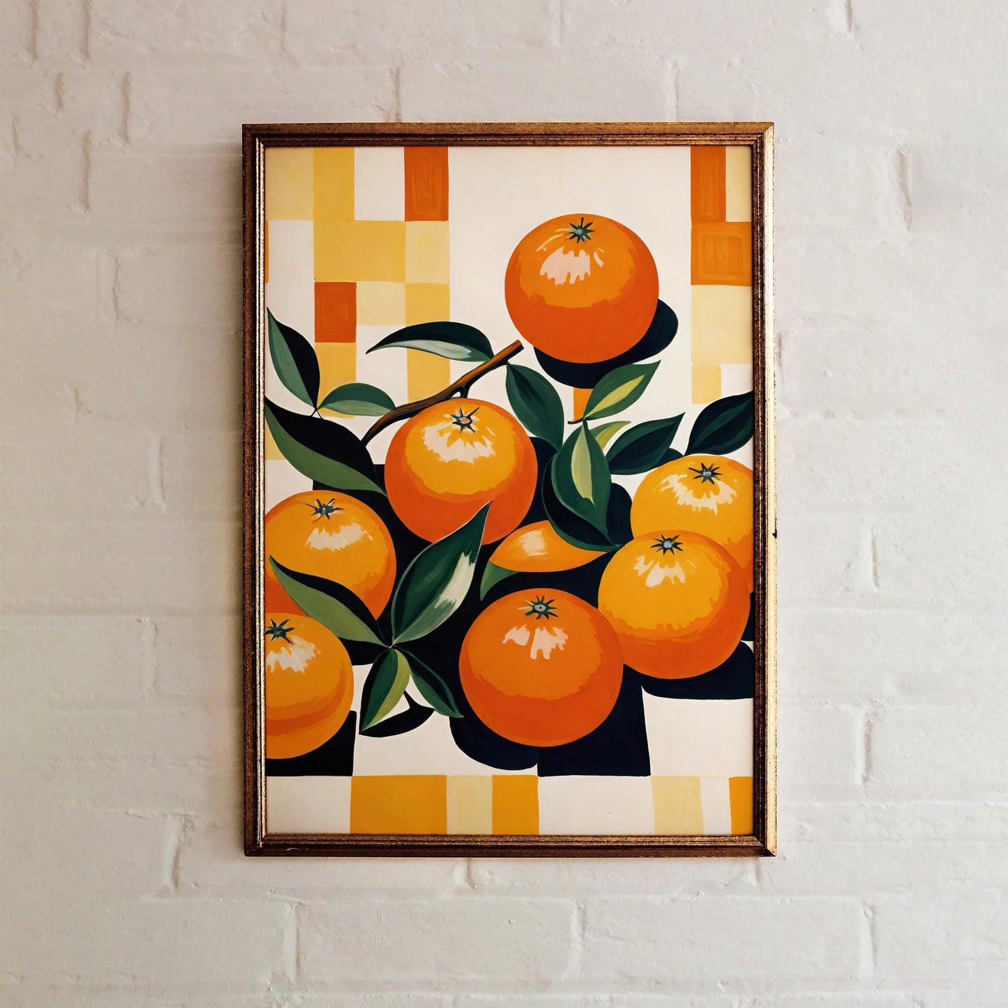 Summer Oranges Wall Art Print