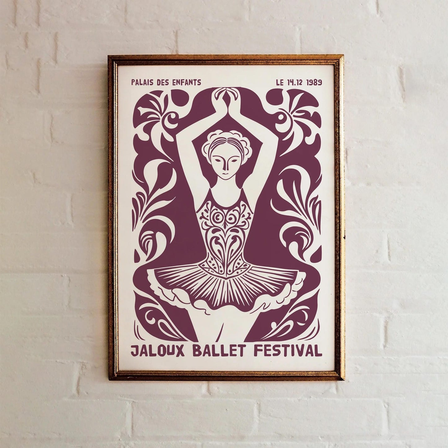 Jaloux Ballet Festival Vintage Art