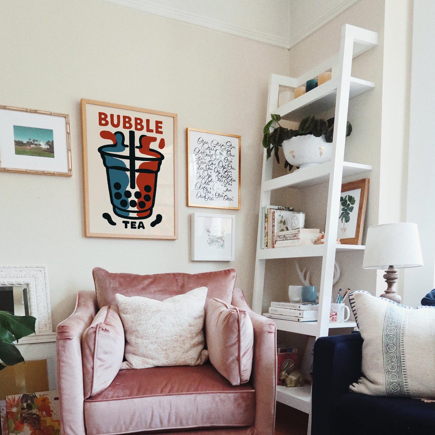 Bubble Tea Art Print