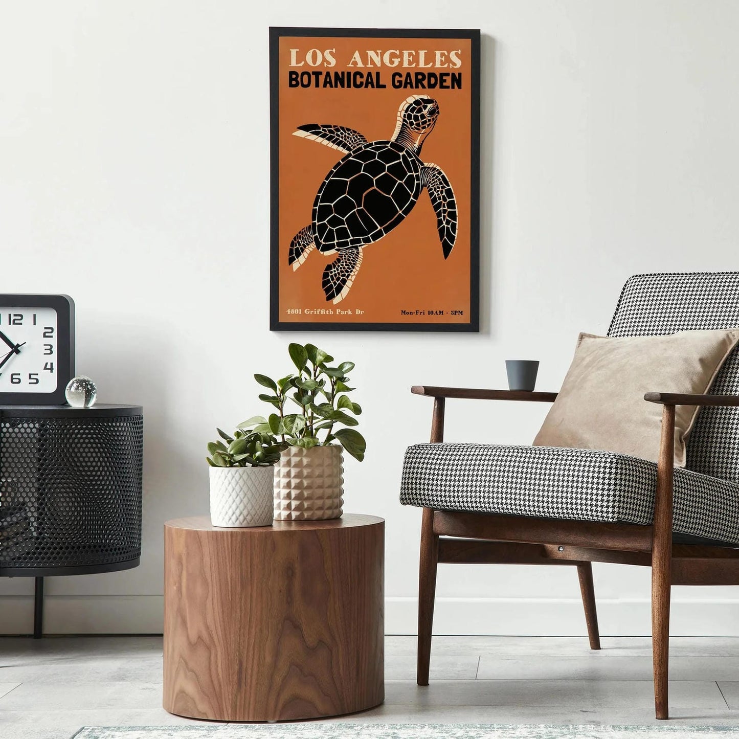 LA Botanical Garden Sea Turtle Poster