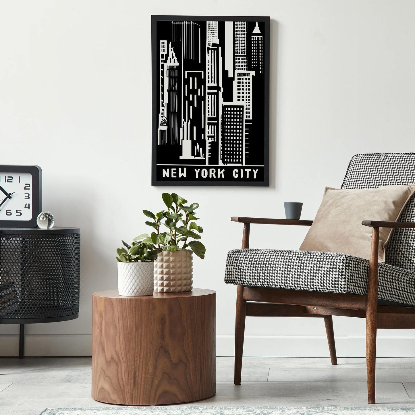 New York City B&W Poster