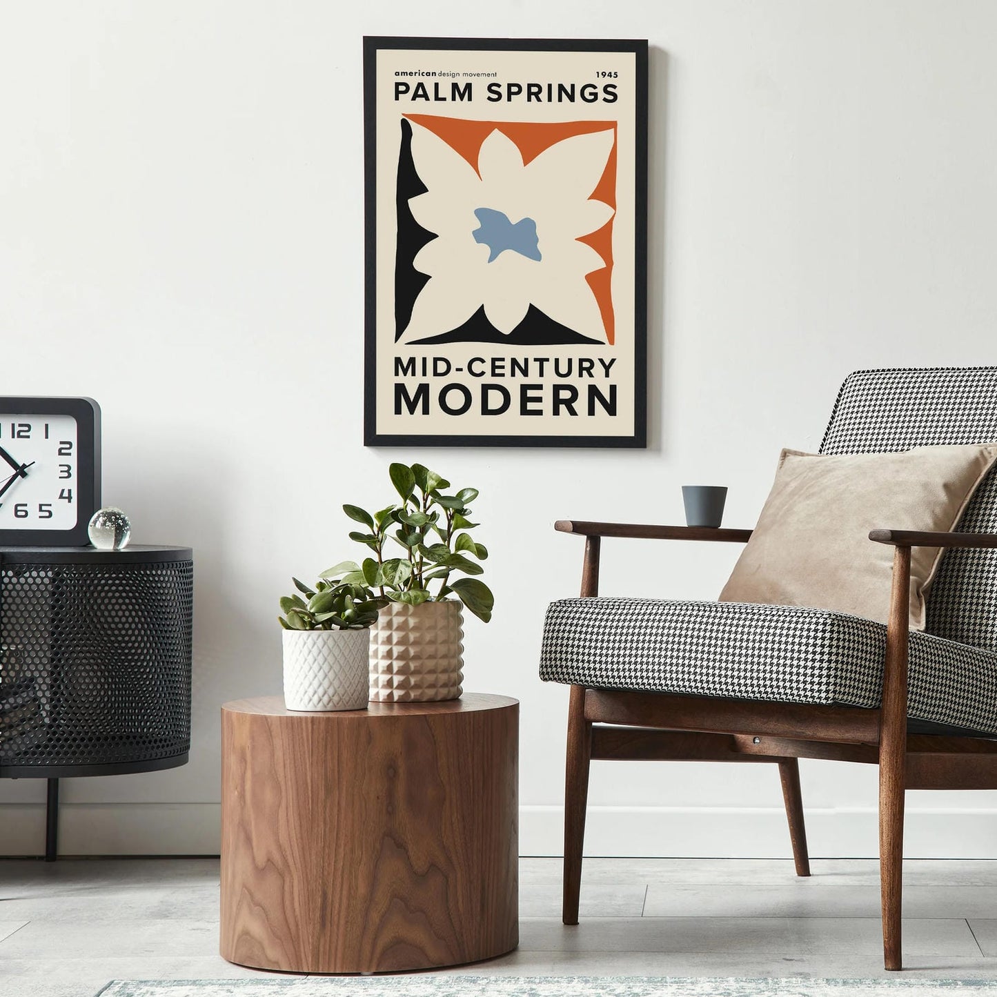 Mid Century Modern Poster Print