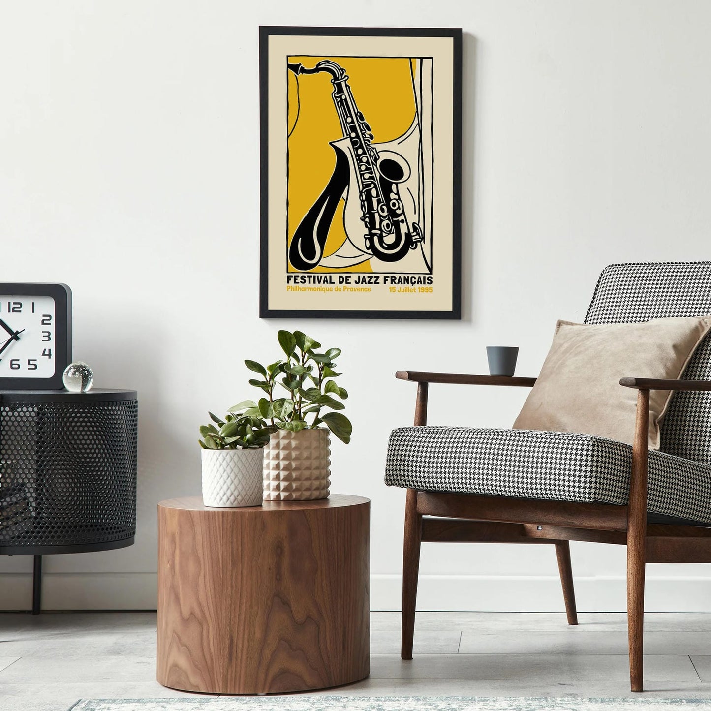 French Jazz 1995 Poster