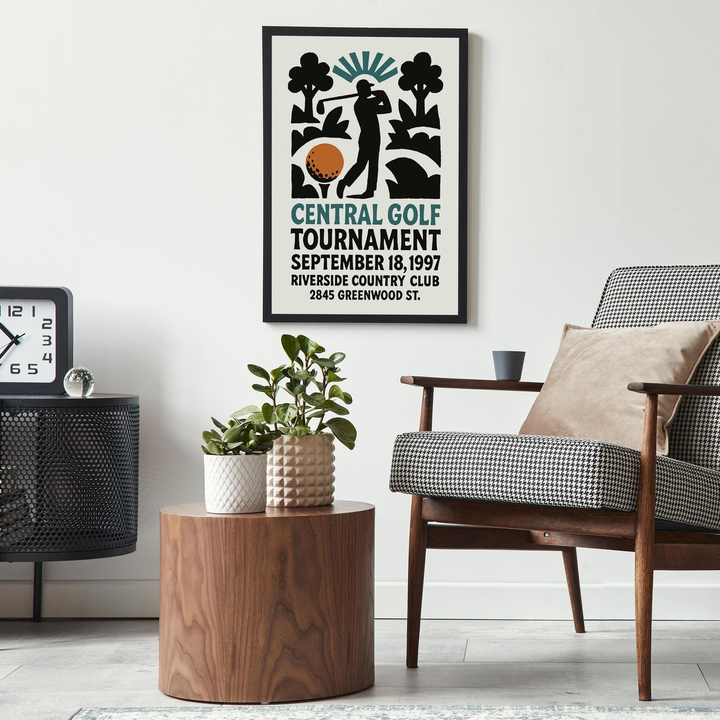 Golf Tournament Poster Print