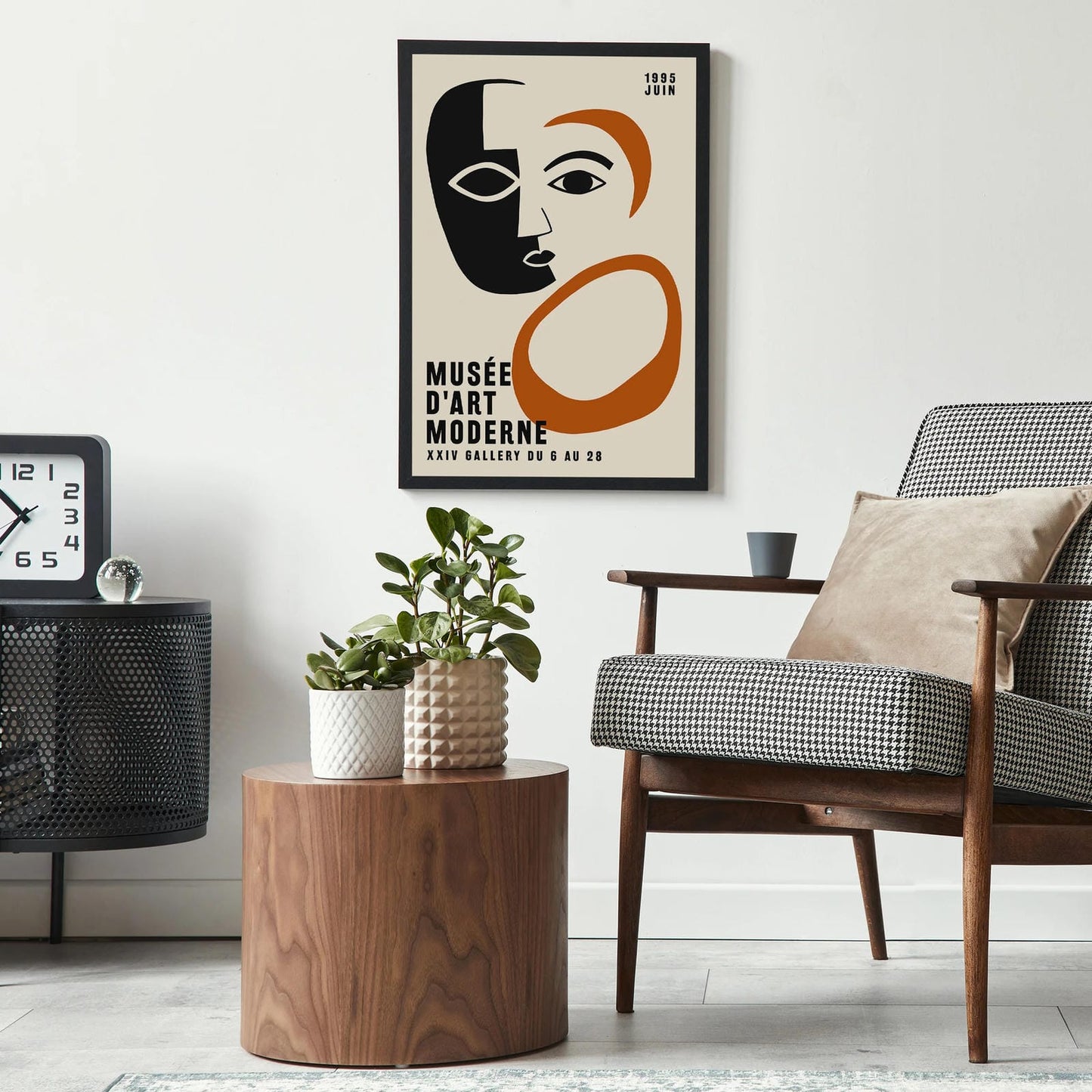 Modern Cubism Exhibition Art Print