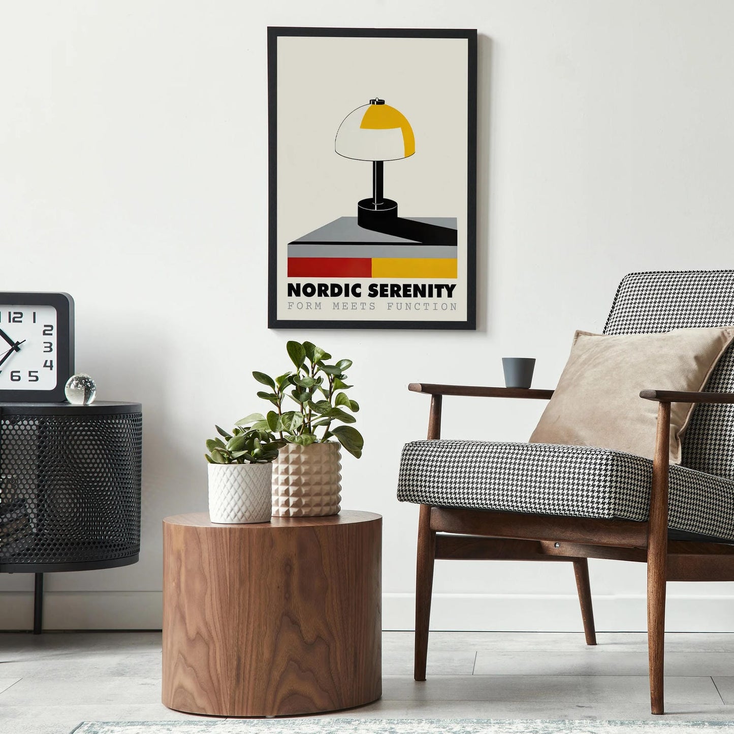 Nordic Serenity - Scandinavian Wall Art Print