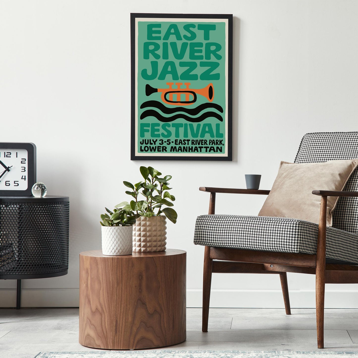 East River Jazz Festival Poster