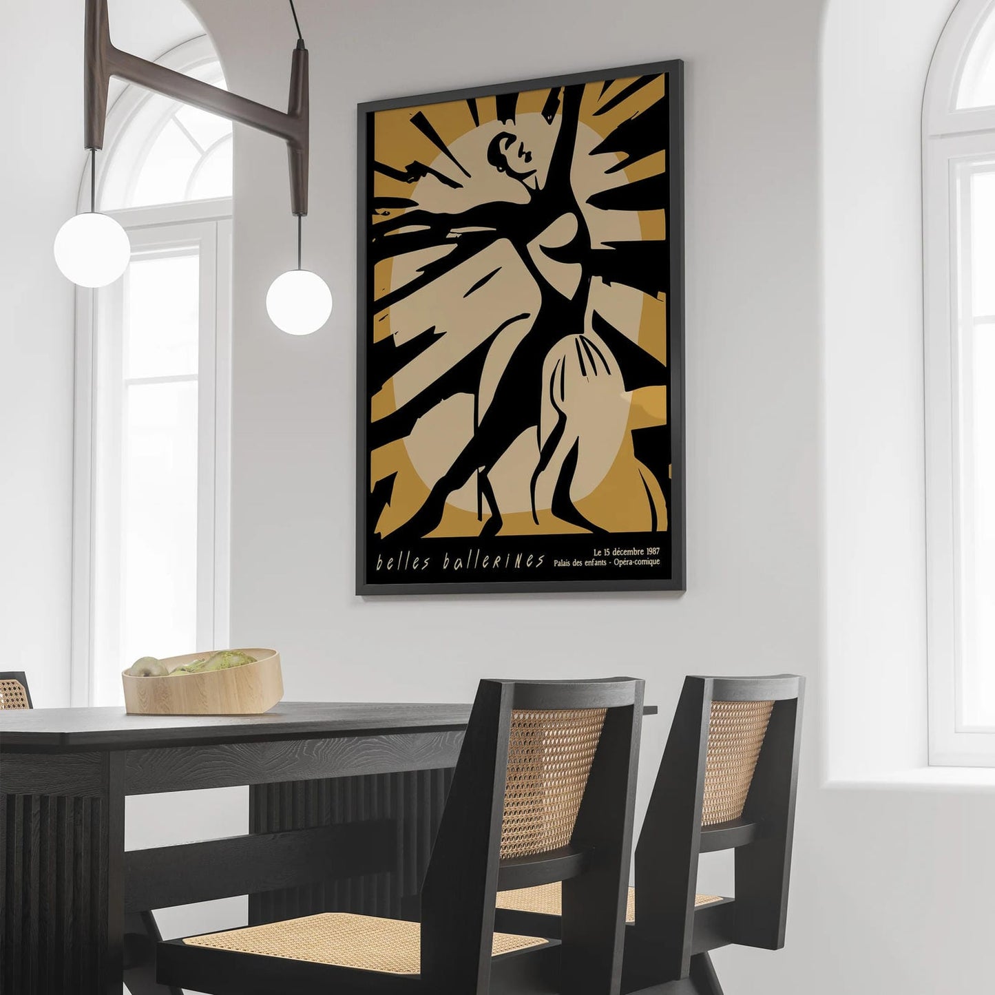 French 1987 Ballerina Wall Art