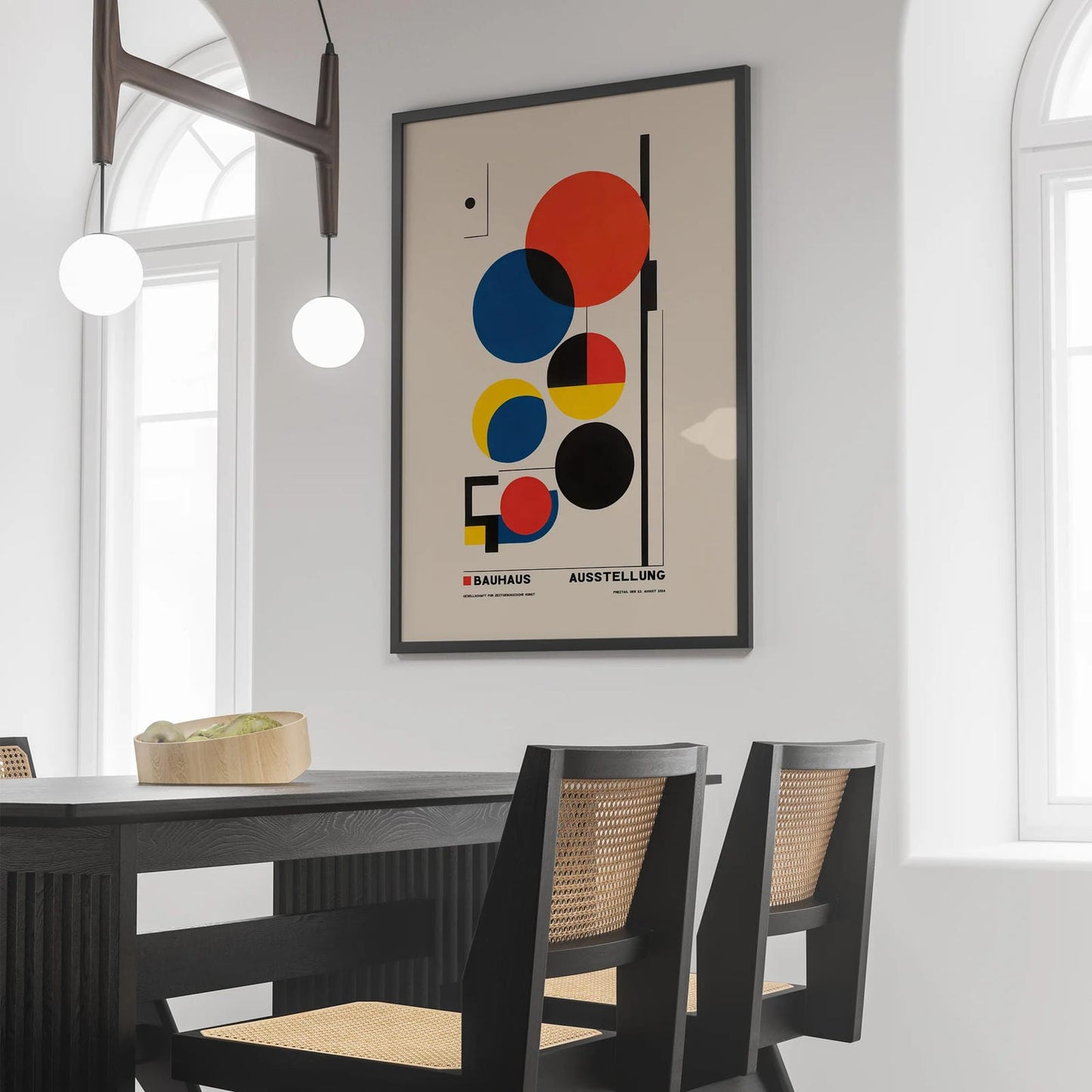 Bauhaus Circles Exhibition Poster