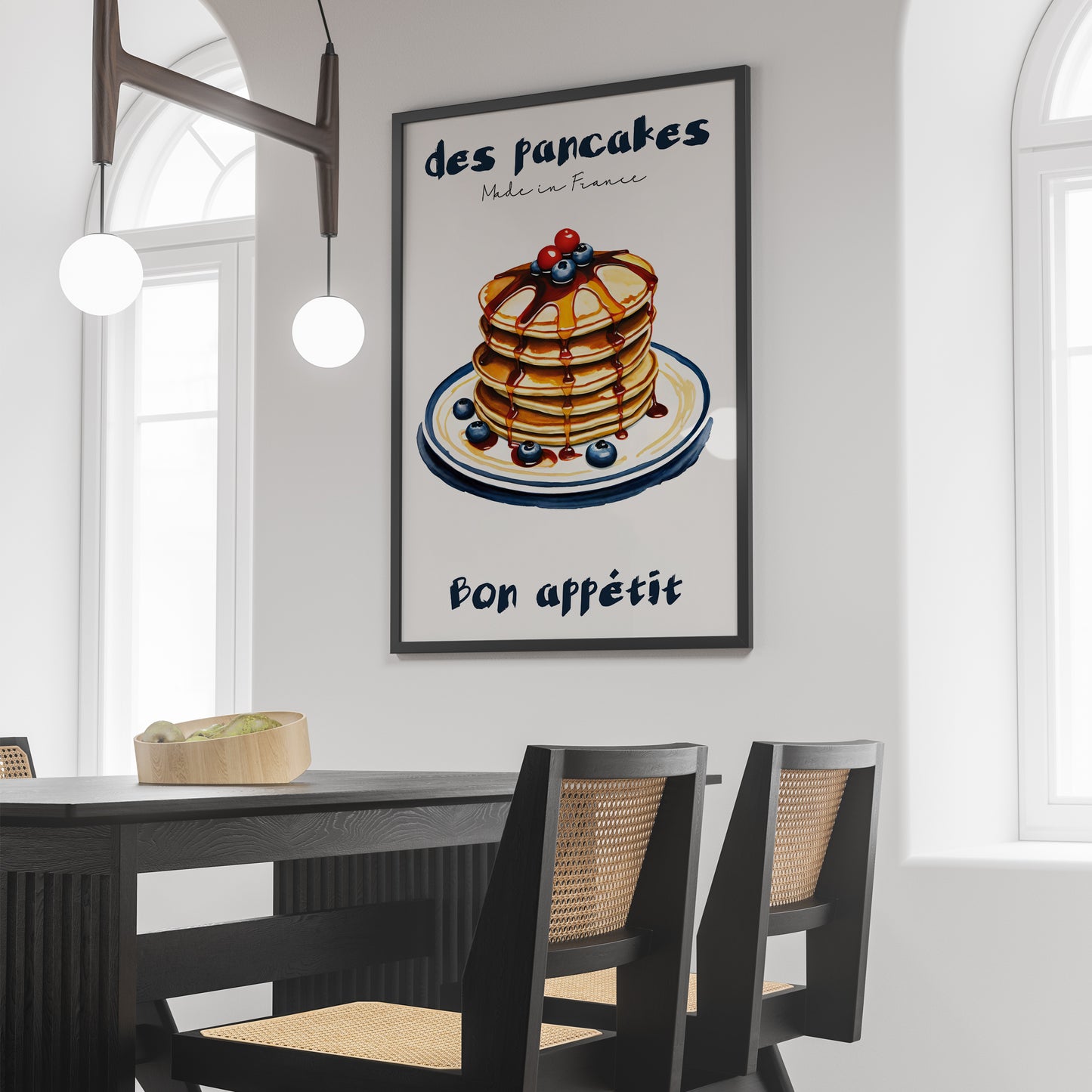 French Pancakes Poster