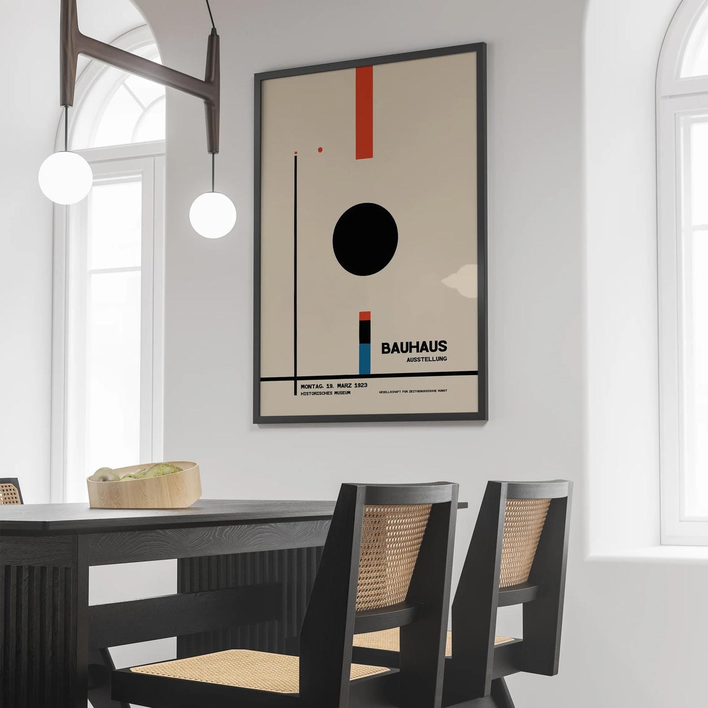 Bauhaus 1923 German Poster
