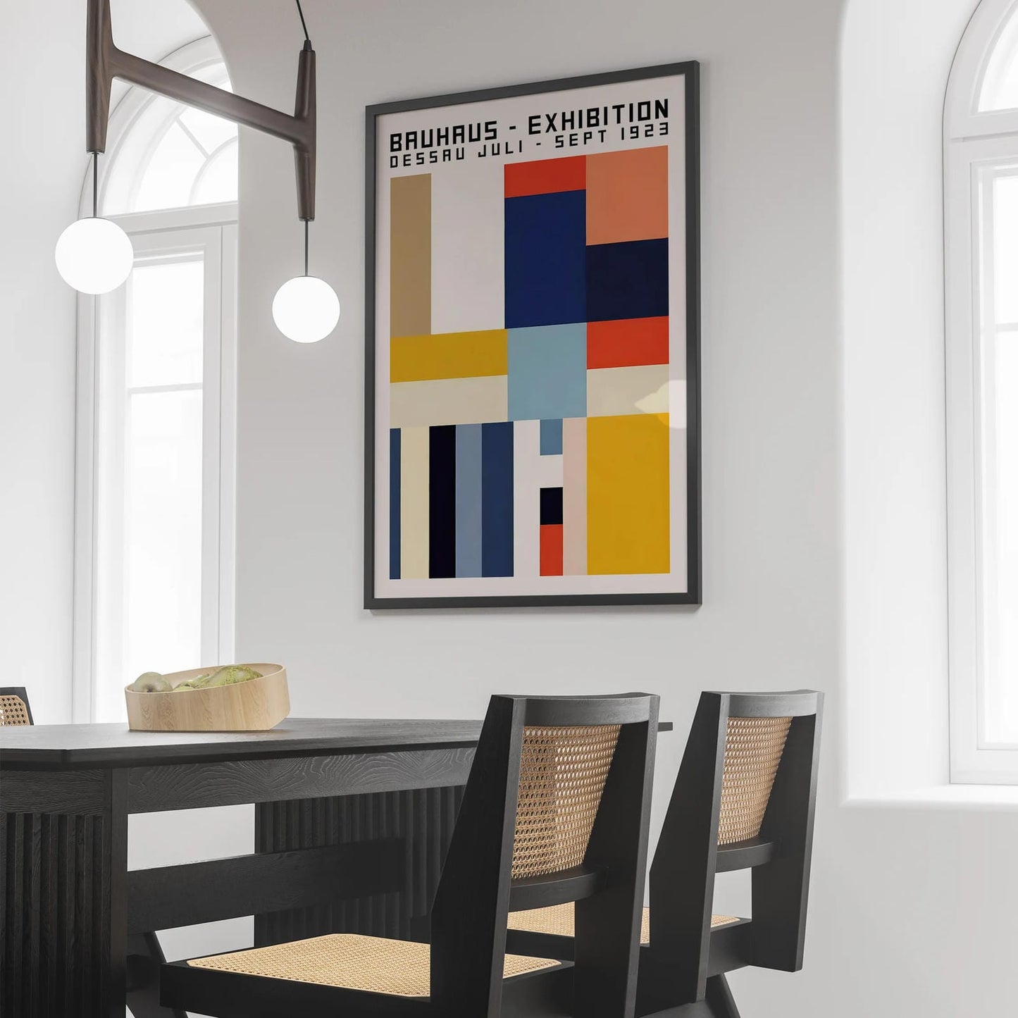 Metro Geometrics Bauhaus Poster