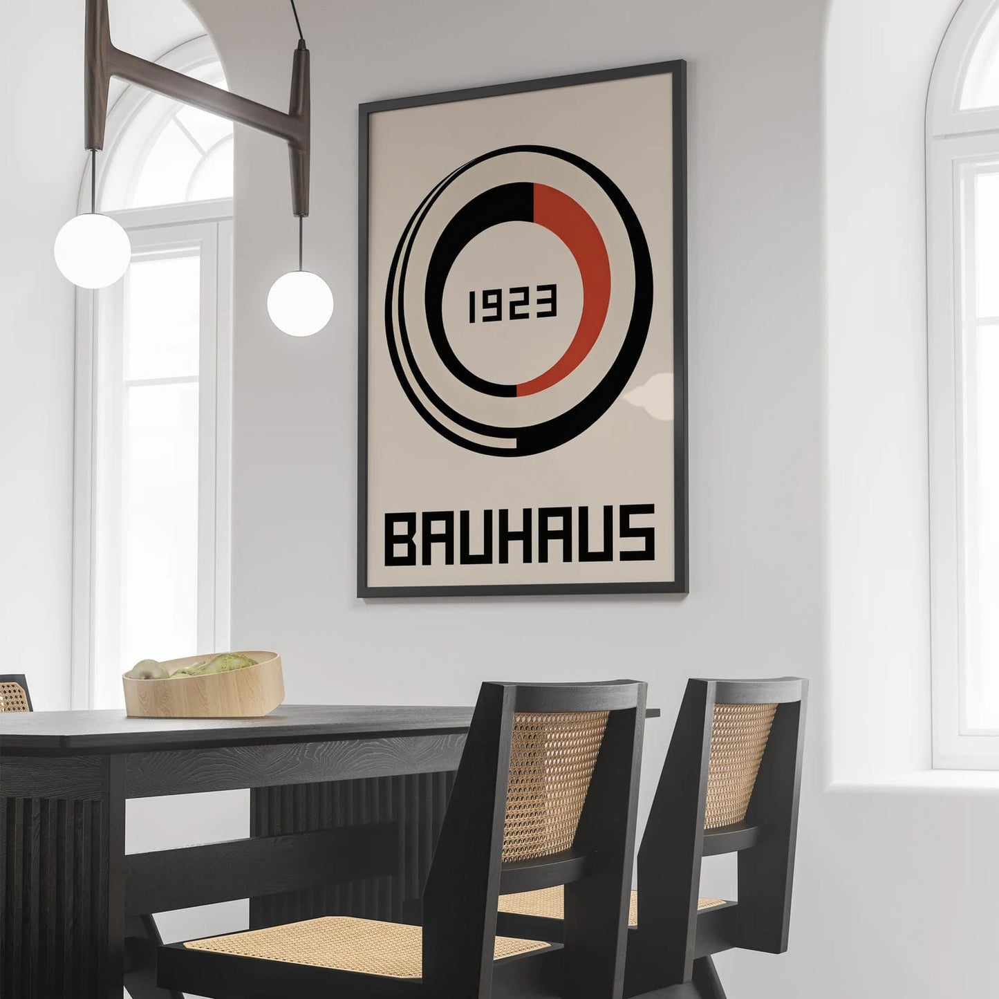Bauhaus 1923 Circle Poster