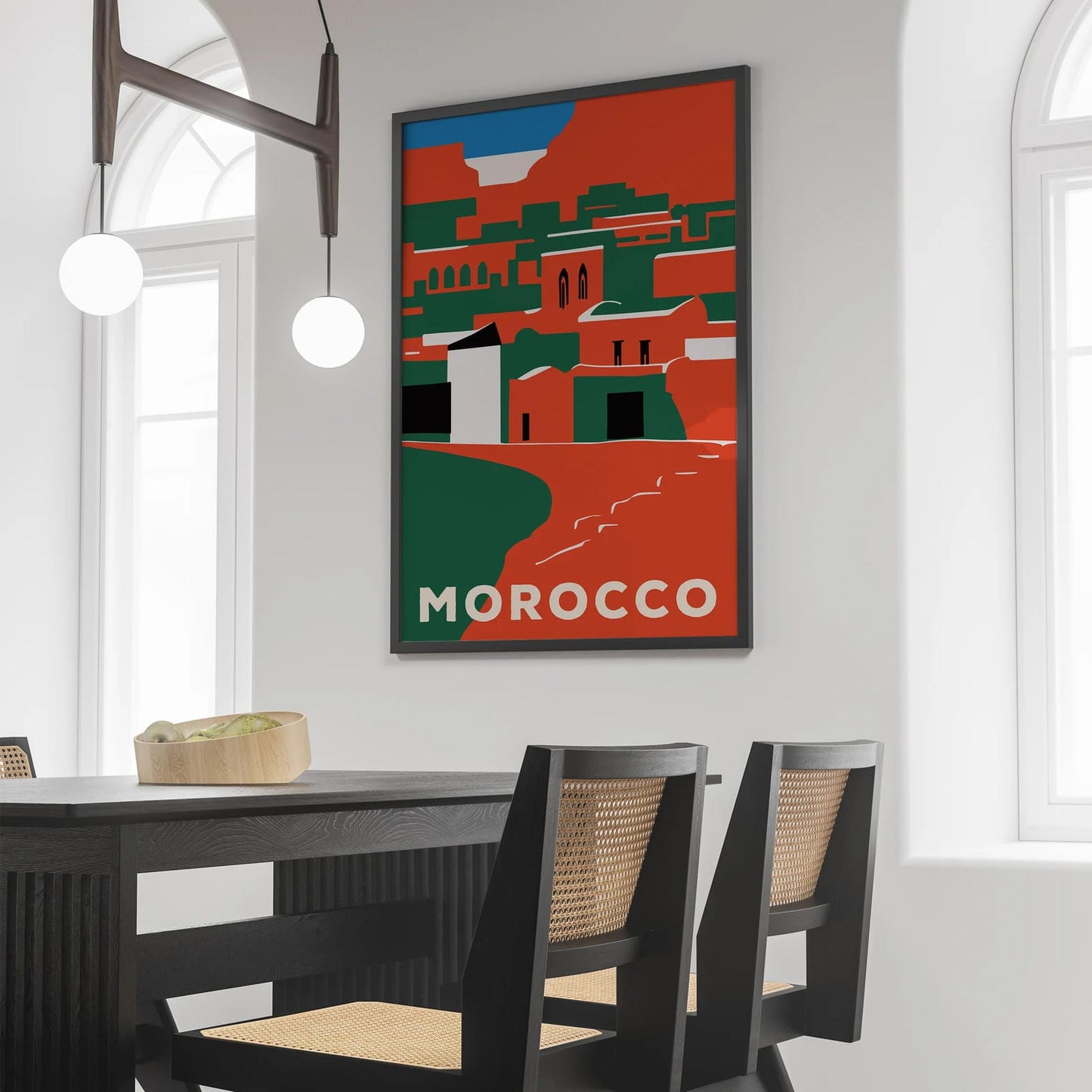 Morocco Travel Poster