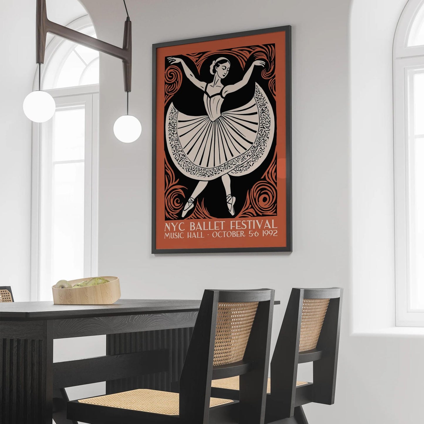 NYC Ballet Festival 1992 Poster
