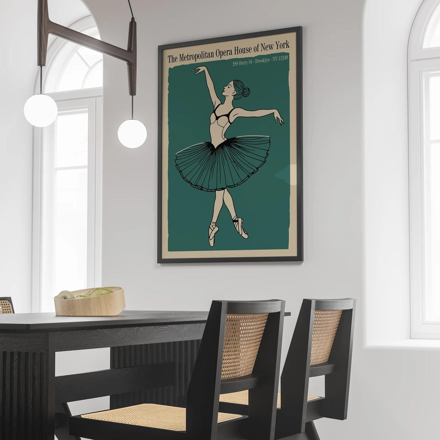 NYC Vintage Ballerina Wall Art