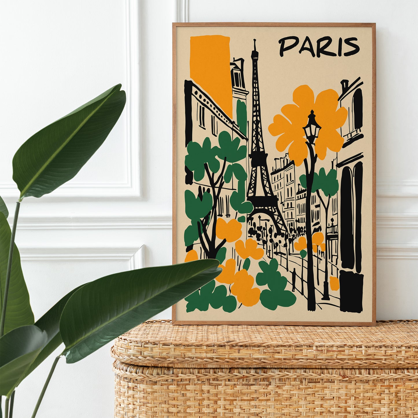 Paris Travel Art Print 2025