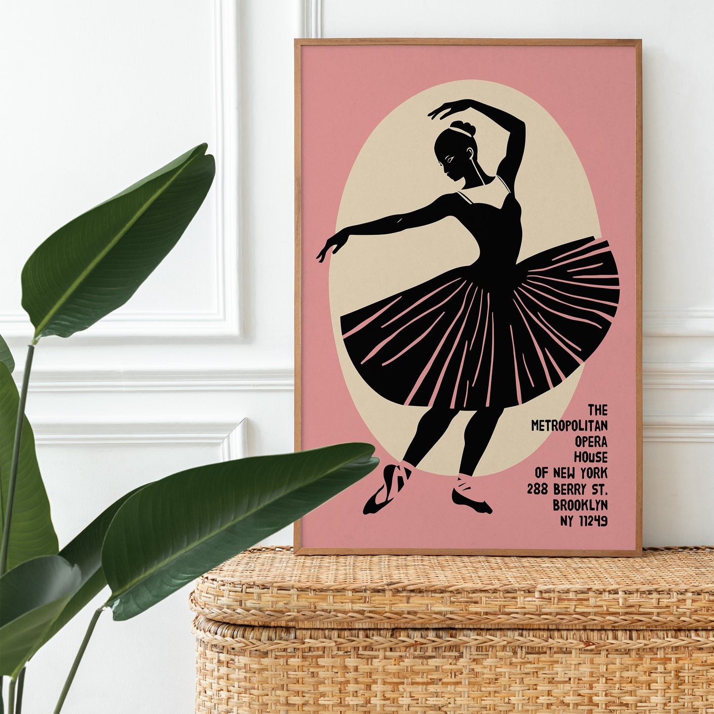 Vintage Opera House NYC Poster