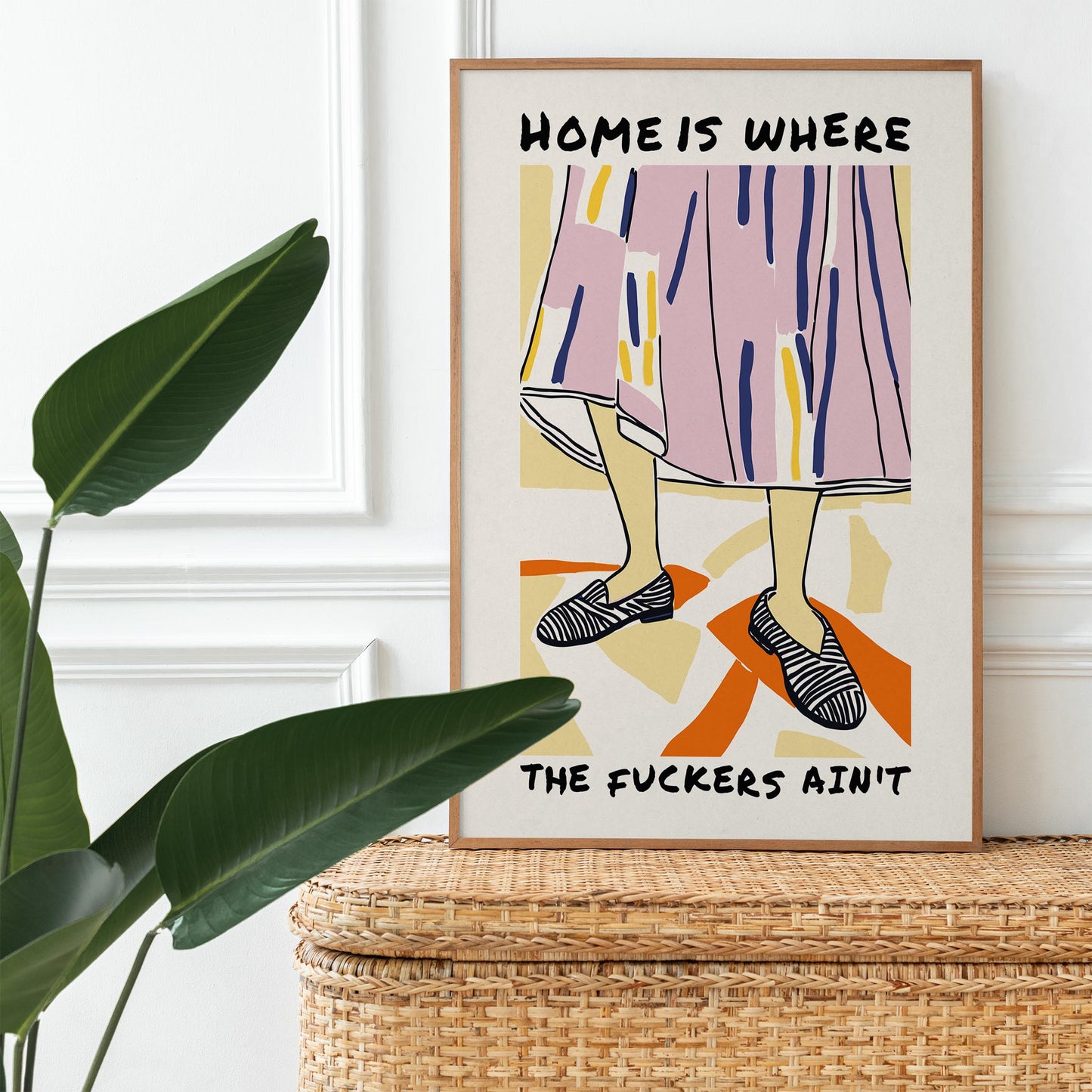 Home Is Where The F*ckers Ain’t Poster