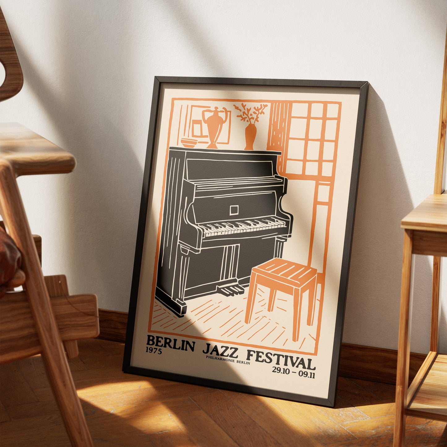 Berlin Jazz Festival Vintage Poster