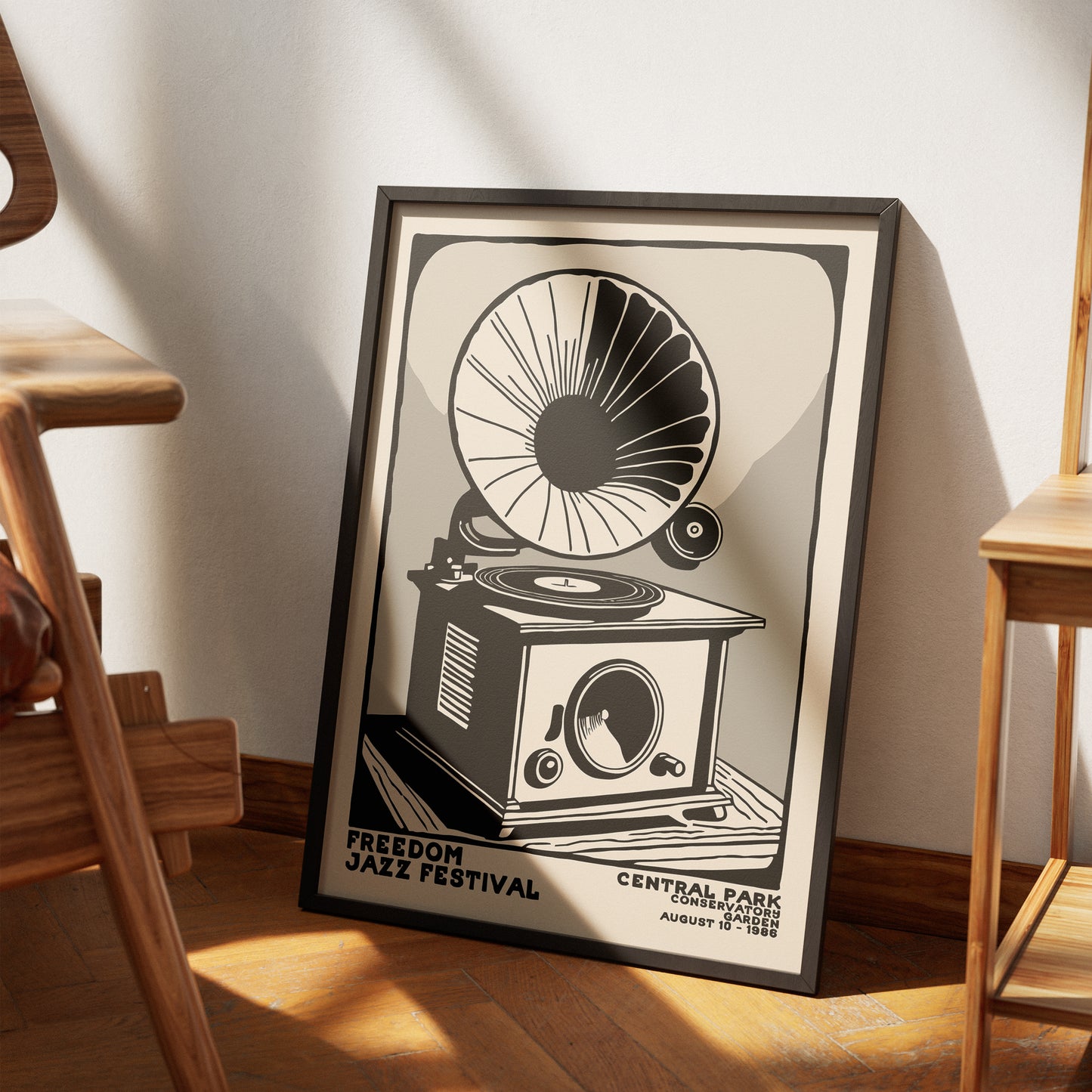 Vintage Jazz Festival Poster