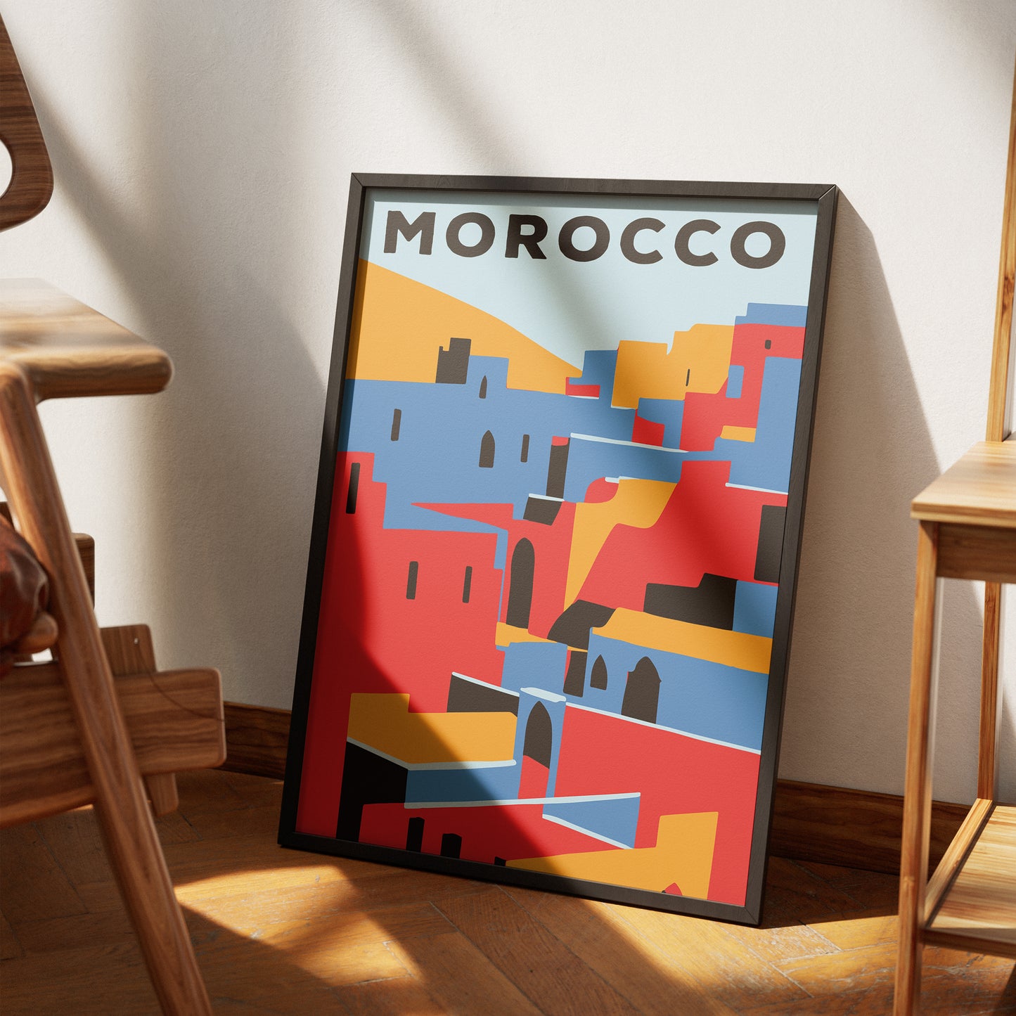 Morocco Minimal Poster