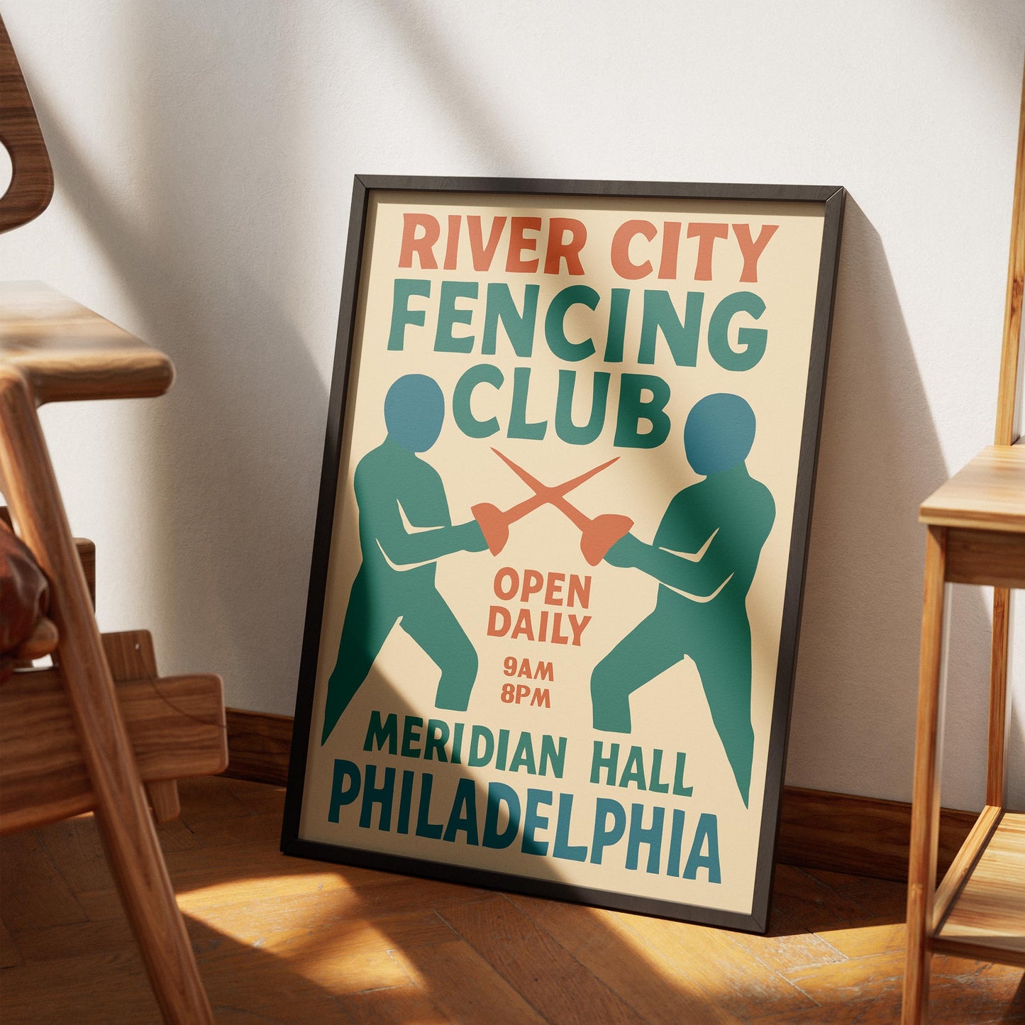 River City Fencing Poster