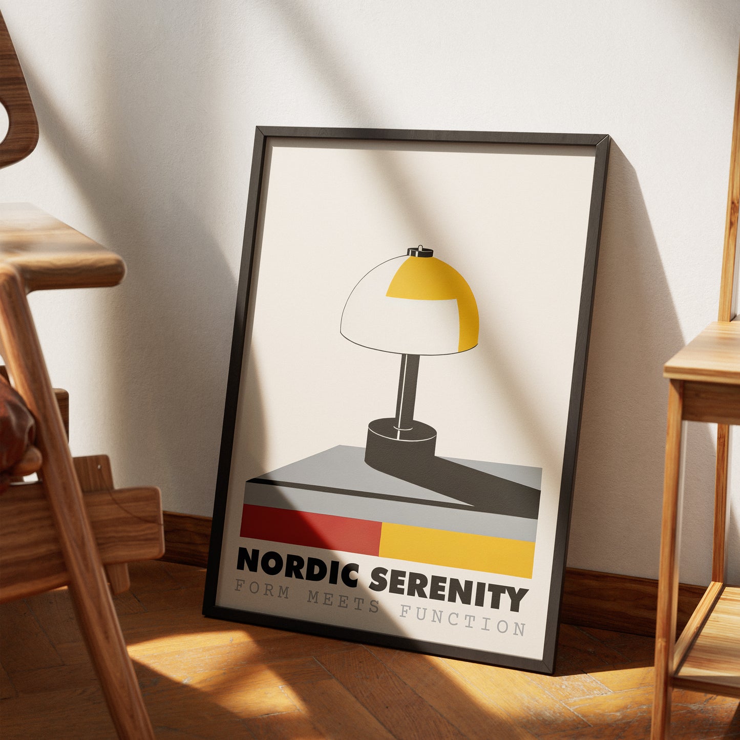 Nordic Serenity - Scandinavian Wall Art Print