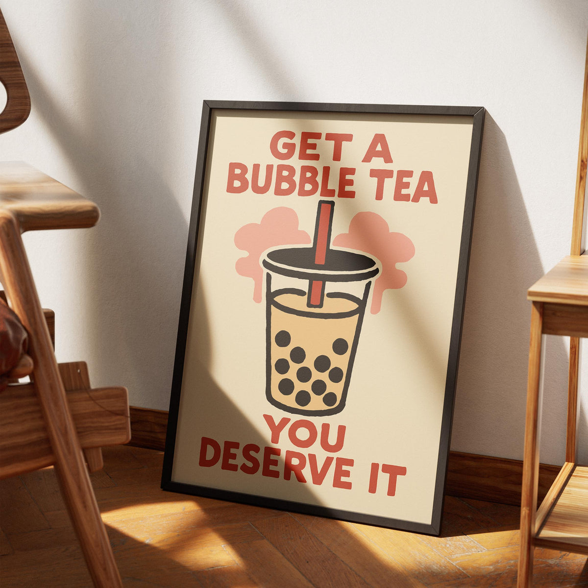 Bubble Tea Poster Print