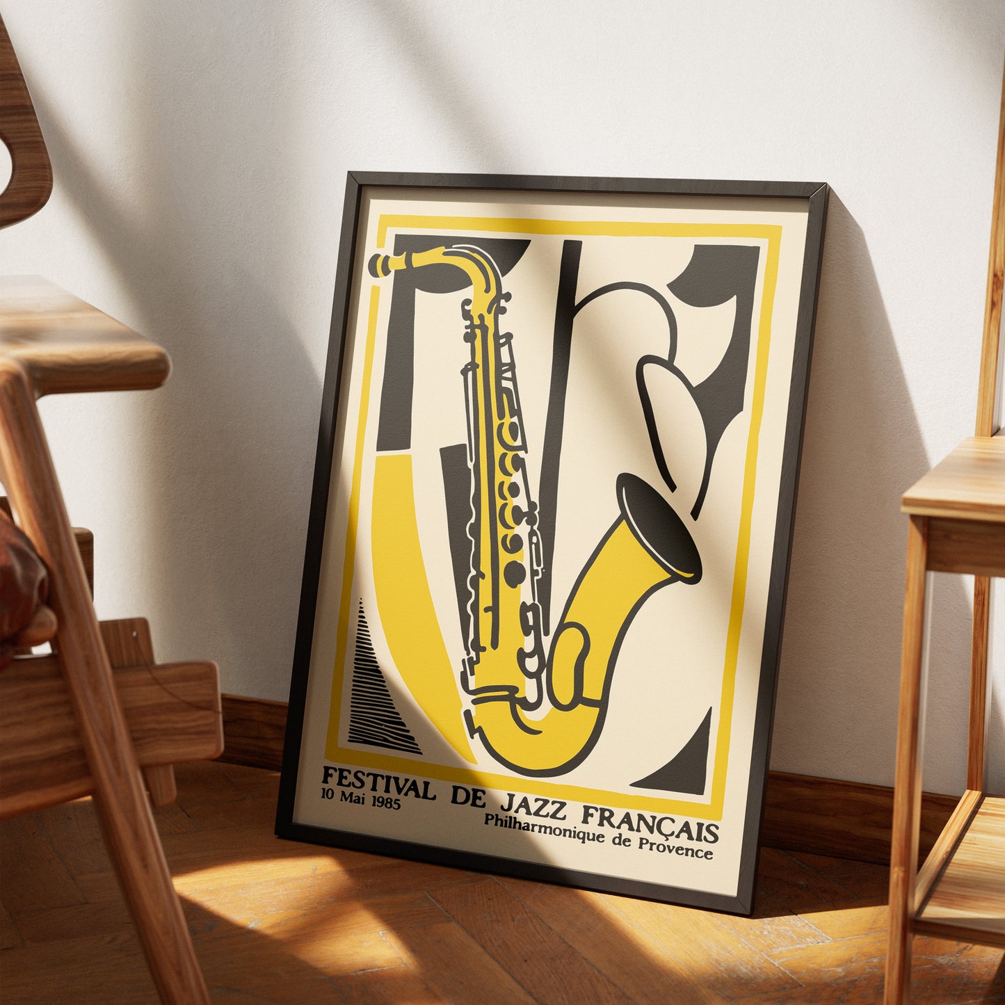 French Jazz Vintage Poster