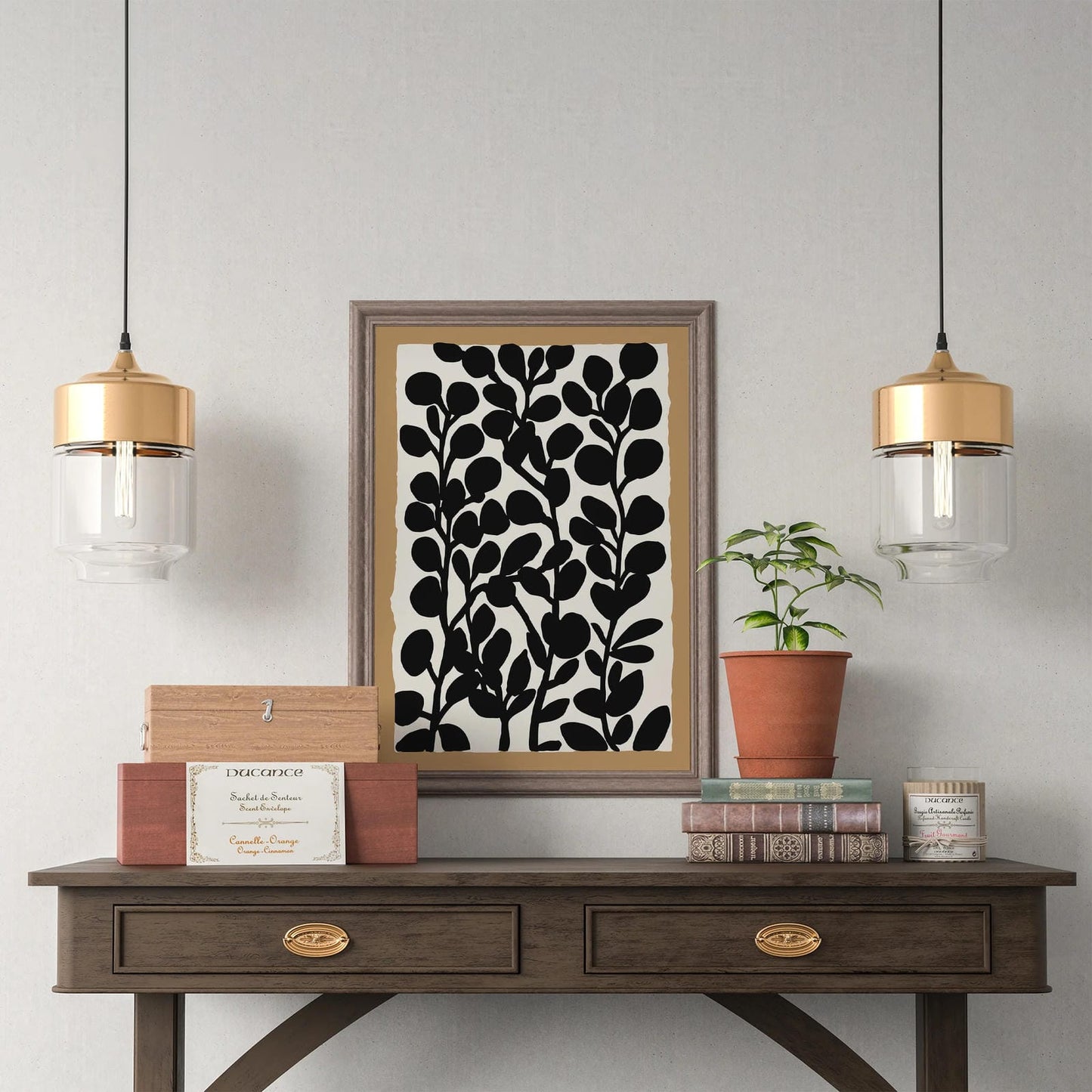 Rustic Abstract Nature Wall Art 2025