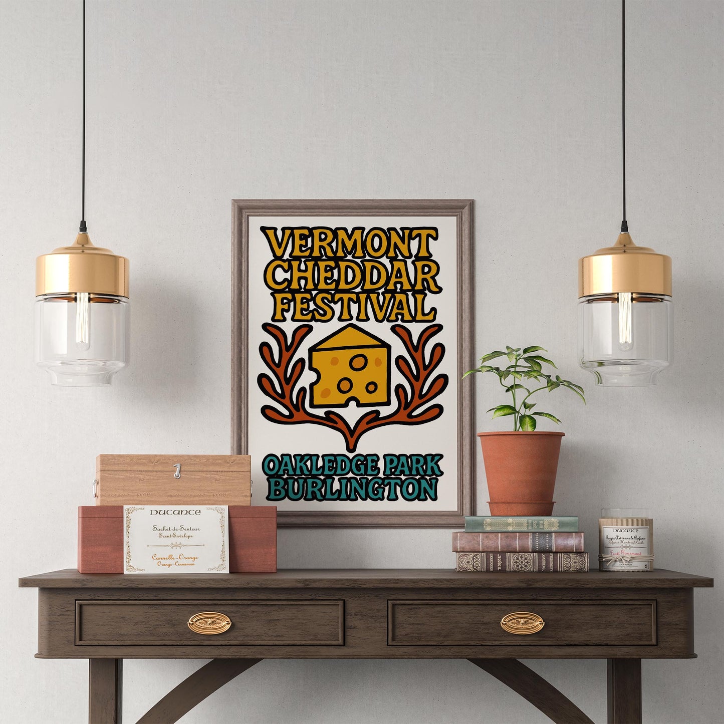 Vermont Cheddar Festival Poster