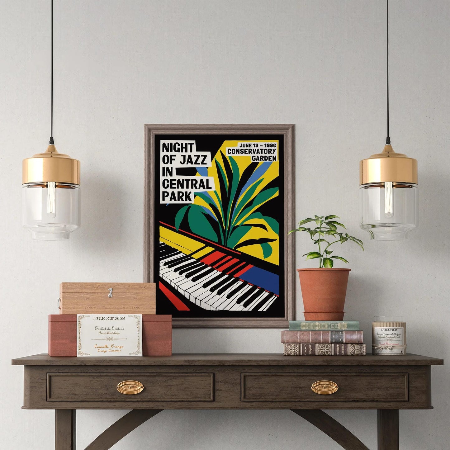 Night of Jazz in Central Park 1996 Poster
