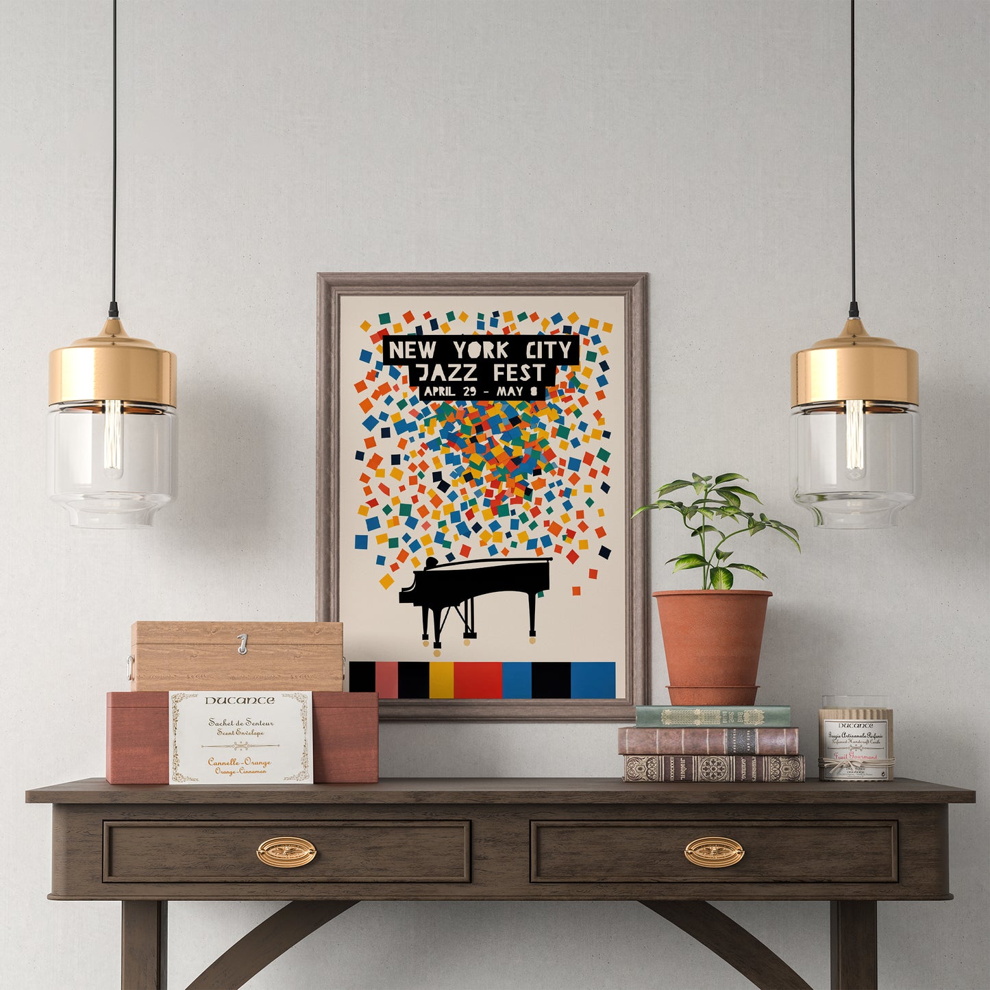 NYC Jazz Fest Retro Prints