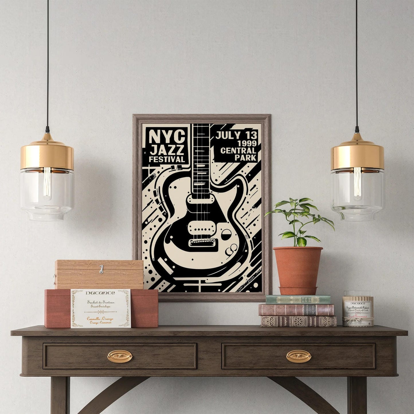 NYC Jazz Festival 1993 Retro Poster