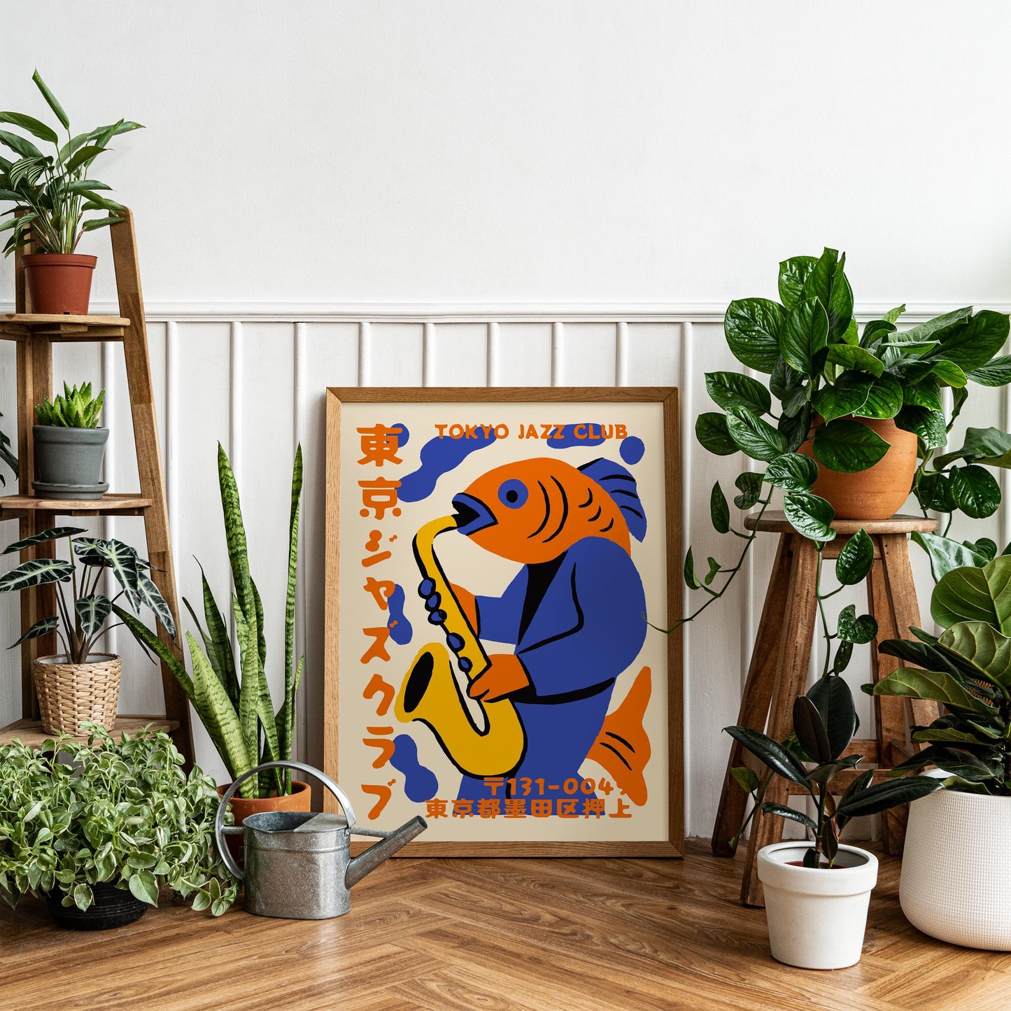 Tokyo Jazz Fish Poster
