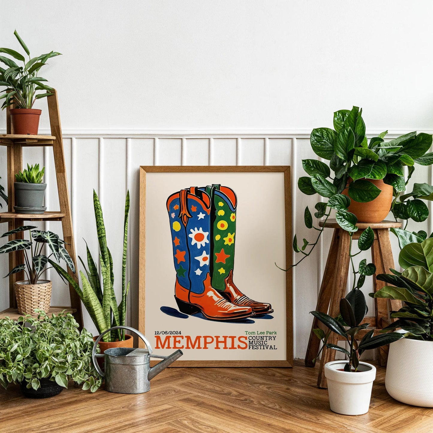 Memphis Country Music Festival Poster