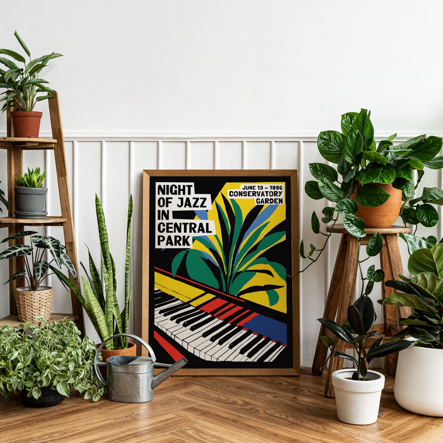 Night of Jazz in Central Park 1996 Poster