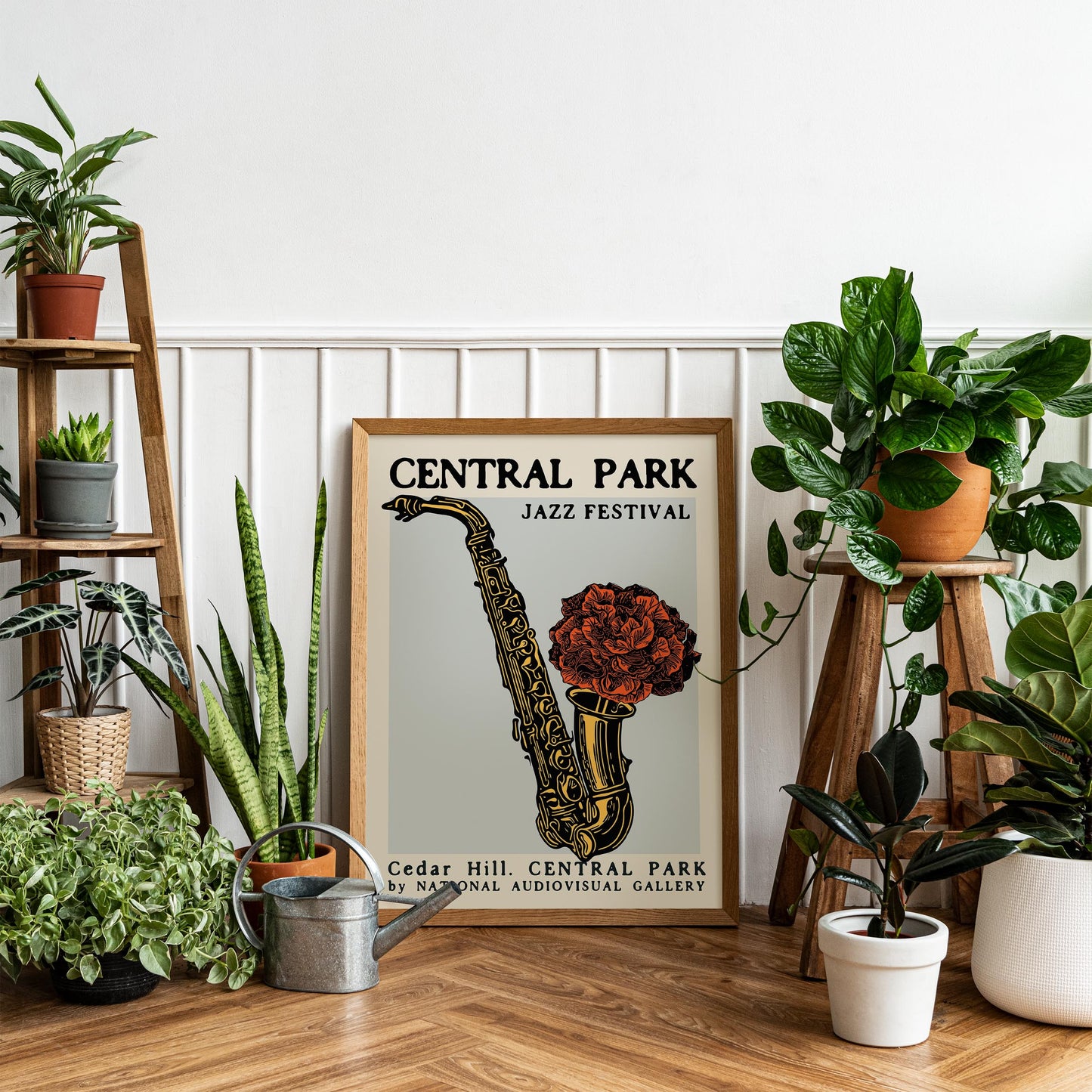 Colorful Abstract Shapes Wall Art