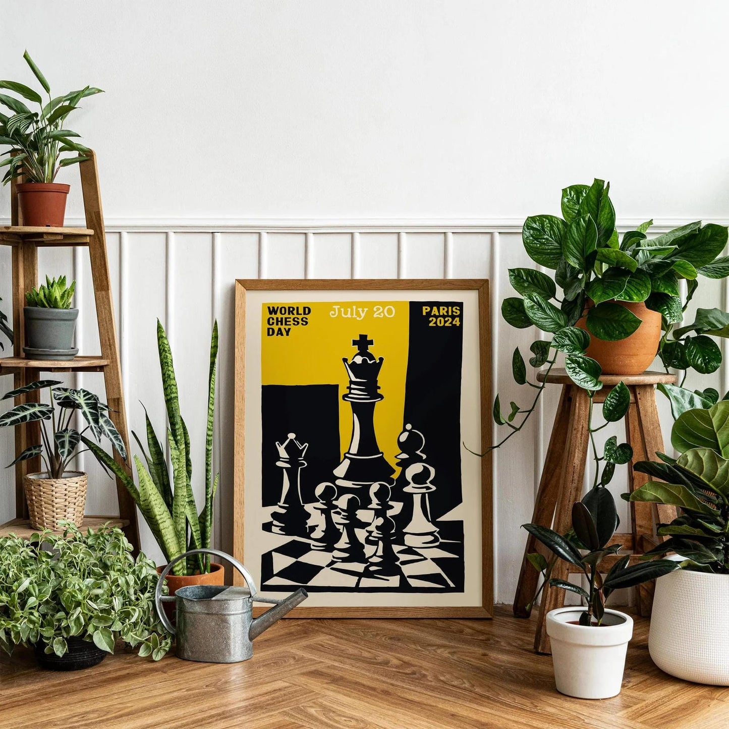 World Chess Day Paris 2024 Poster